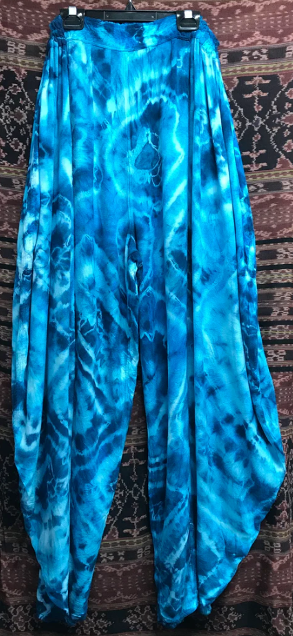 Tienda ho Bluez Boho Harem Pants One-of-a-Kind Tie Dye Moroccan Cotton Sml-5x