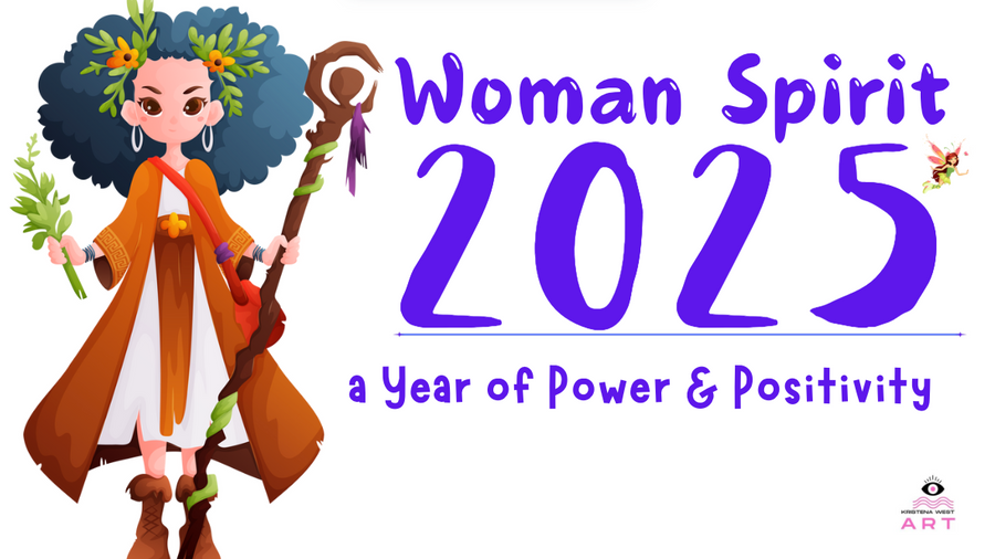 2025 WOMANSPIRIT CALENDAR POSTIVE POWER ALL YEAR LONG