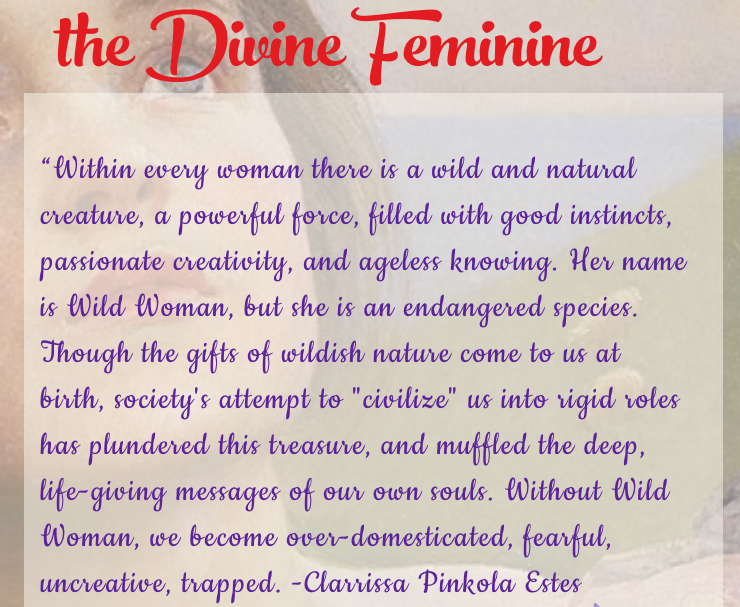 Intro to the Divine Feminine & Art Class Online Self Study Class