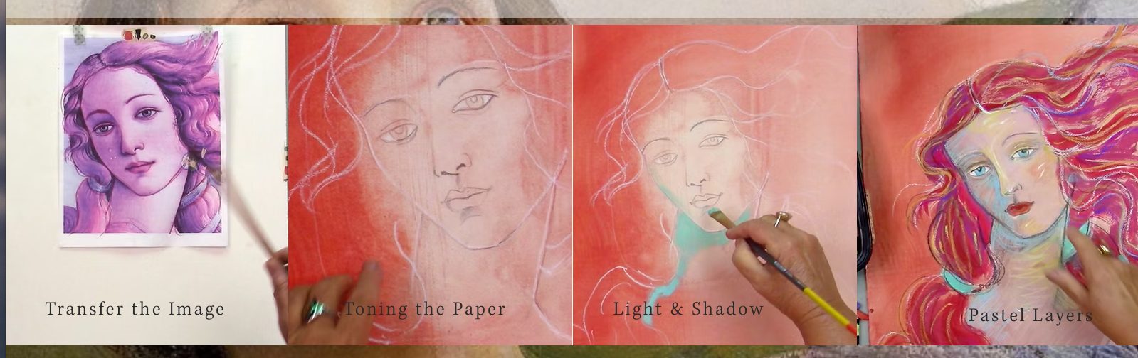 Intro to the Divine Feminine & Art Class Online Self Study Class
