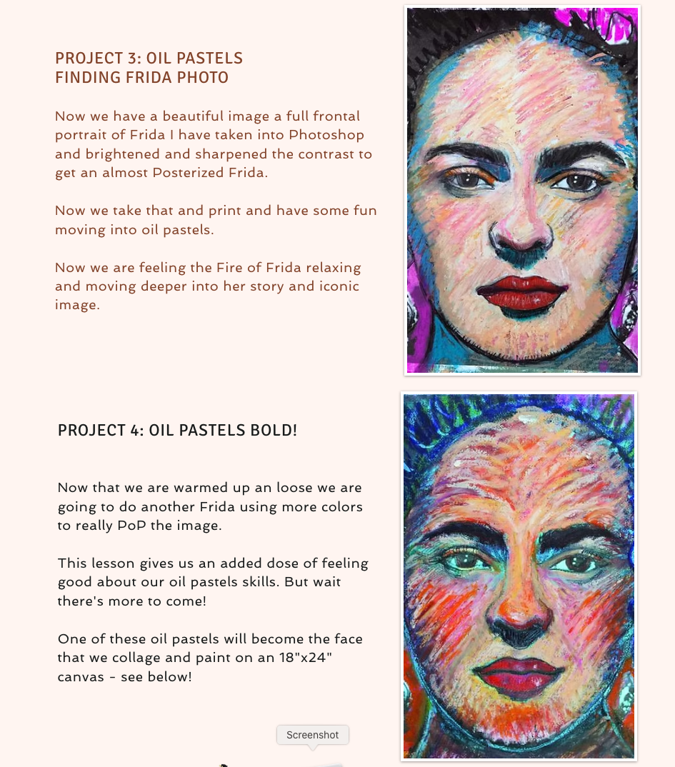 Mixed Media Painting & Collage with Kristena West M.A.