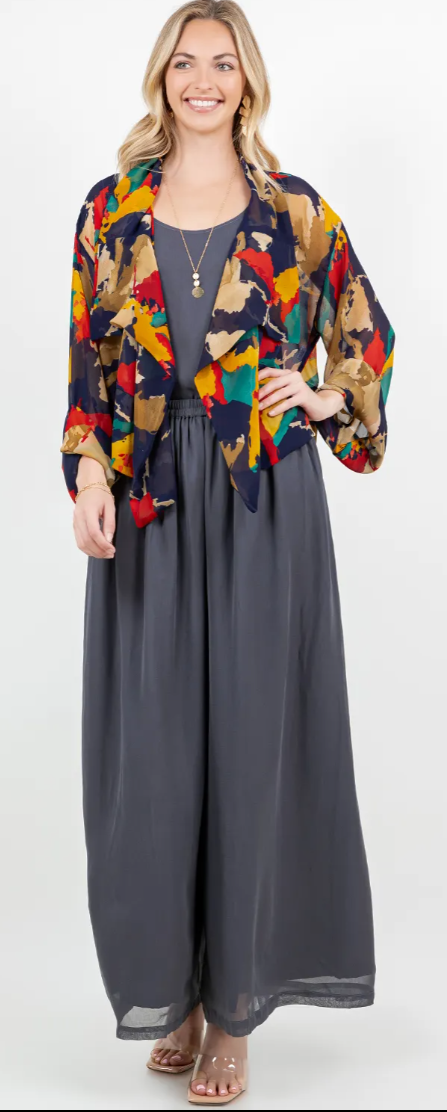 I am a Bold Boho Woman Chic Flirty Lagenlook Fashionista Jackets Small-2X