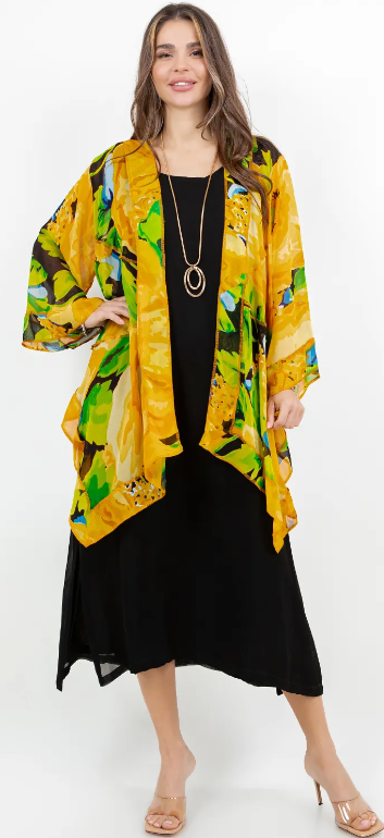 Sunheart Yarrow Blossom Scarf Jacket Boho  Hippie Chic Sml-Large-xl-1x