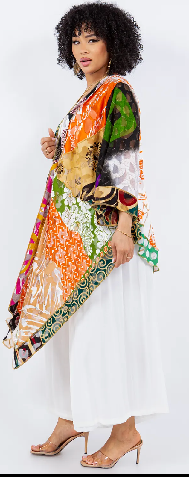 Sunheart Gypsy Scarf Jacket Boho  Hippie Chic Sml-Large-xl-1x