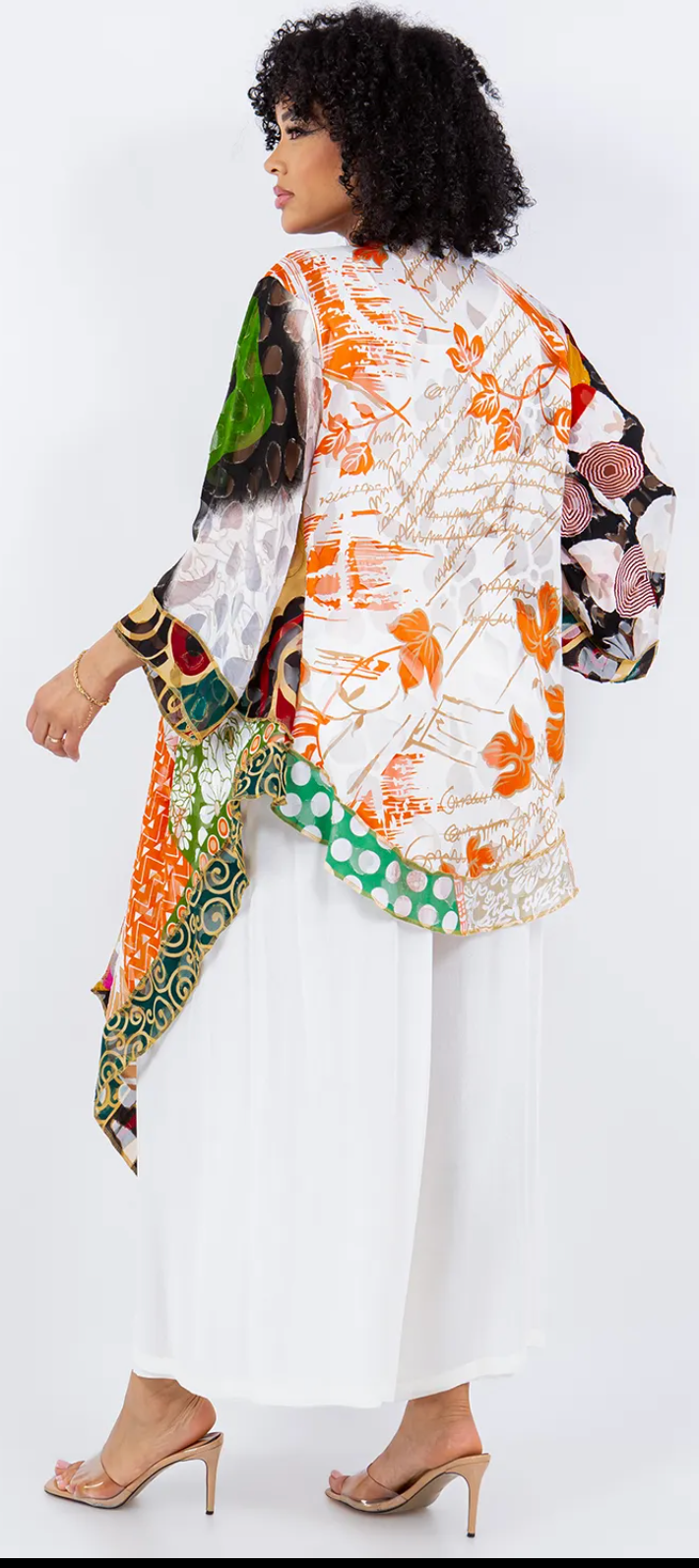 Sunheart Gypsy Scarf Jacket Boho  Hippie Chic Sml-Large-xl-1x