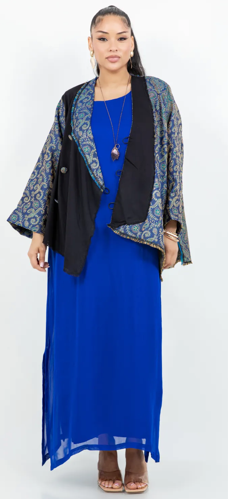 Sunheart Lagenlook Zen Jacket Boho  Hippie Chic Sml-Large-xl-1x