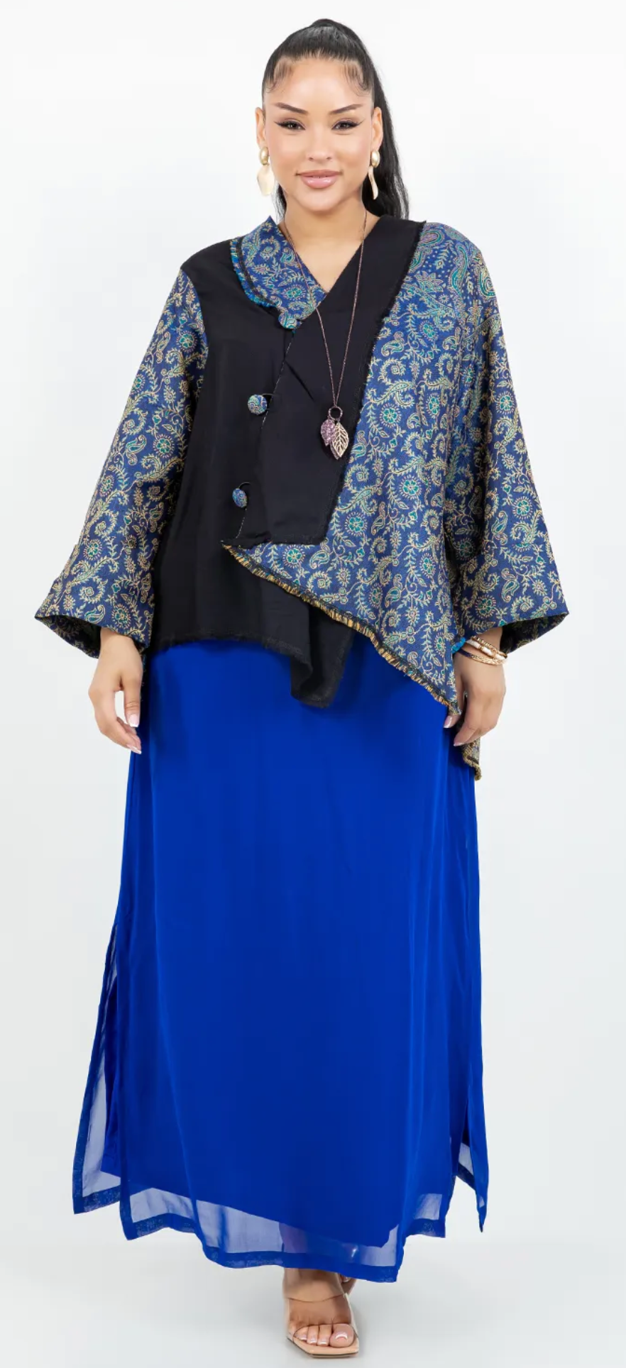 Sunheart Lagenlook Zen Jacket Boho  Hippie Chic Sml-Large-xl-1x