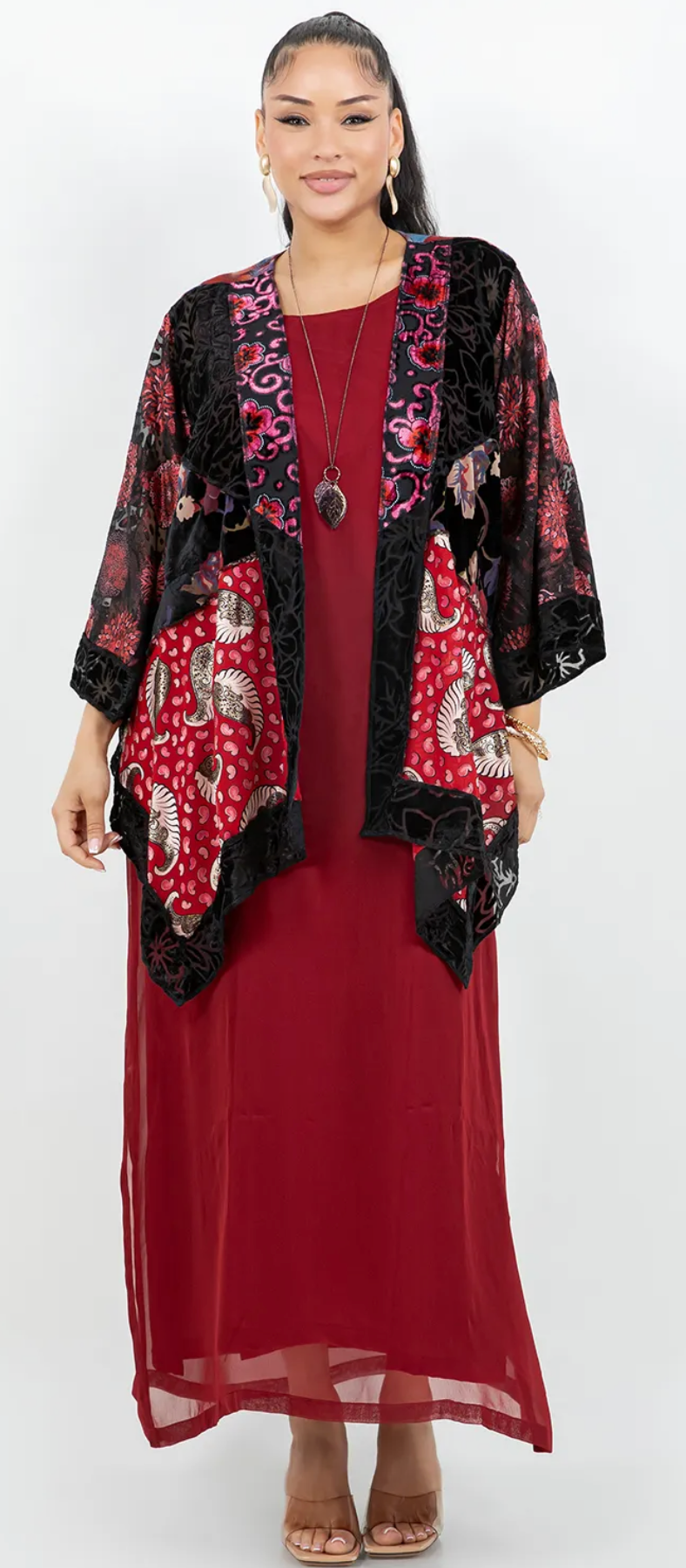 Sunheart Boho Unfold Your Wings Scarf Jacket Boho  Hippie Chic Sml-Large-xl-1x