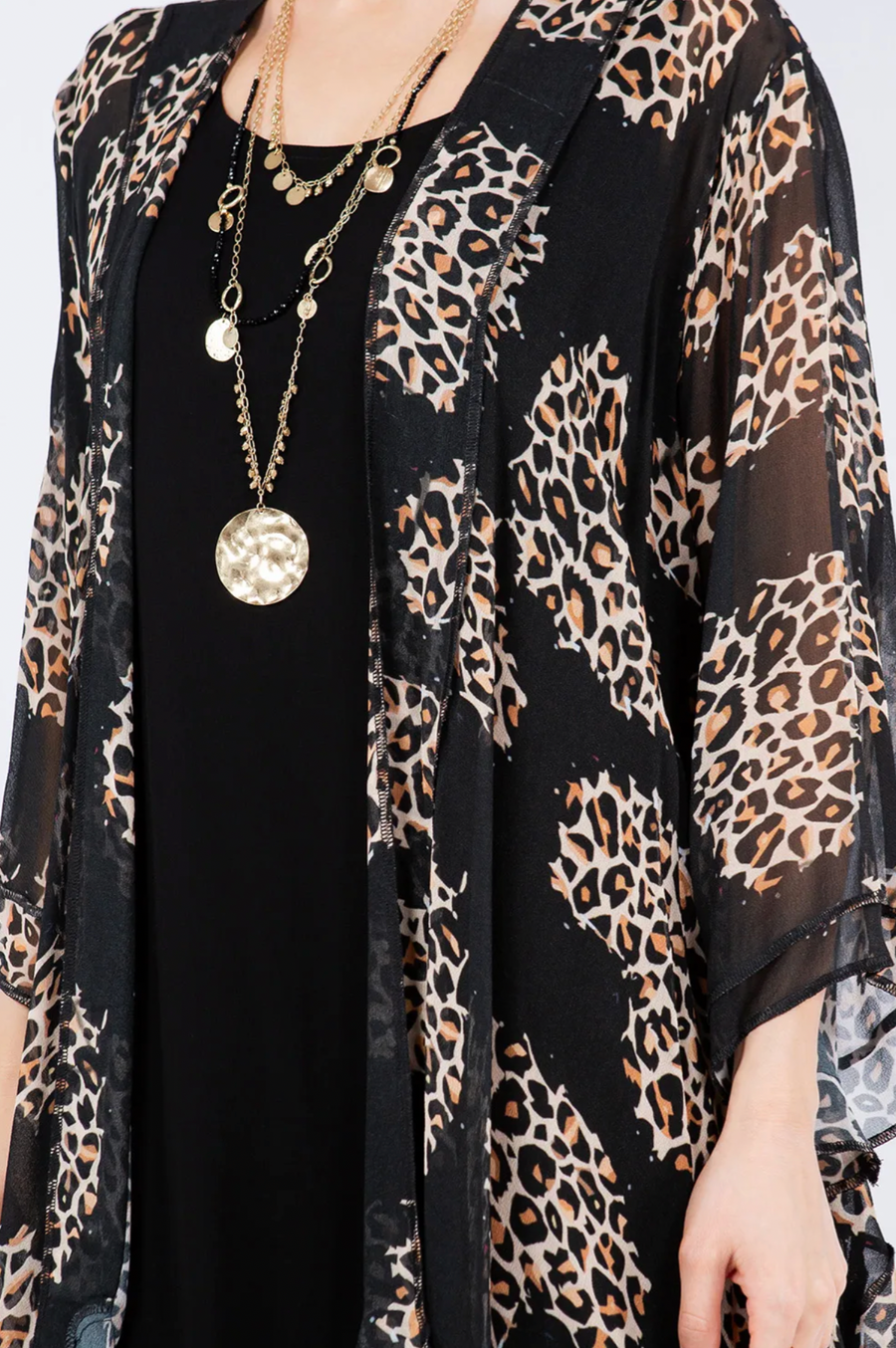 Catch Me if You Can! Sunheart Lagenlook Scarf Jacket Boho  Hippie Chic Sml-Large-xl-1x