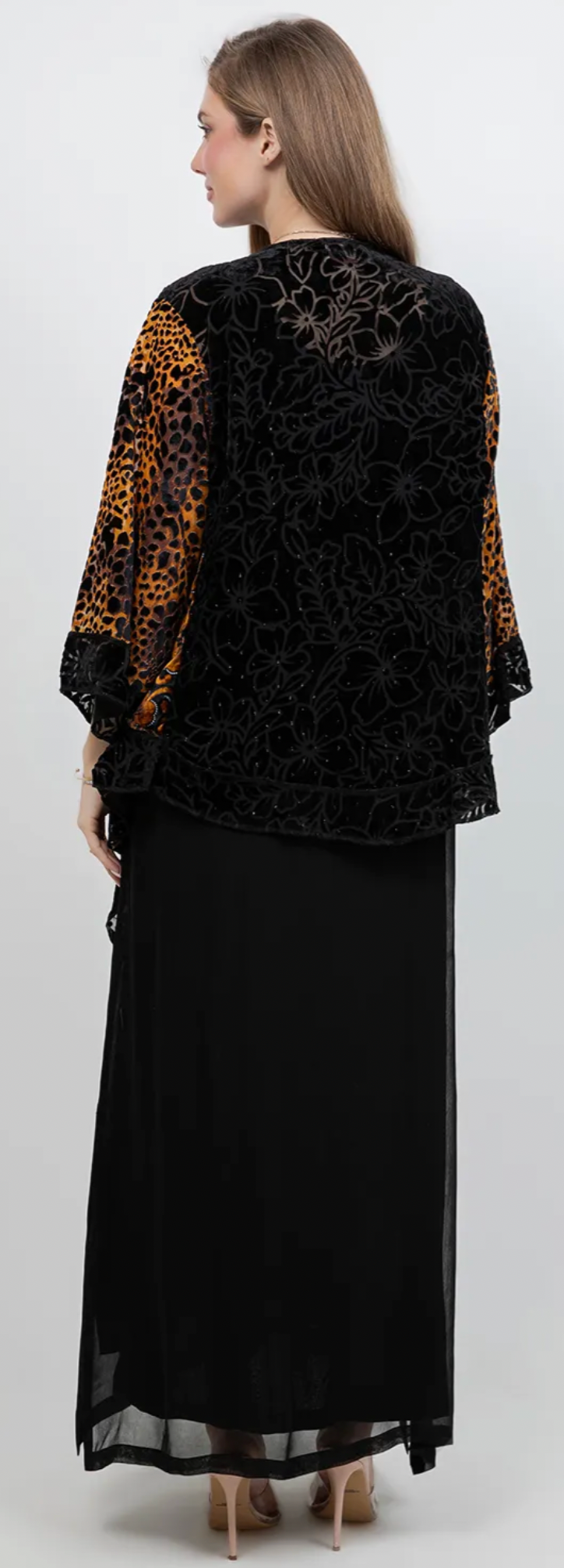 Sunheart Lux Leopard Kimono Jacket Boho  Hippie Chic Sml-Large-xl-1x