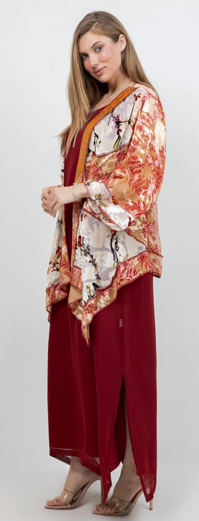 Amber Patchwork Kimono Jacket Sml-Med-Large-Xl