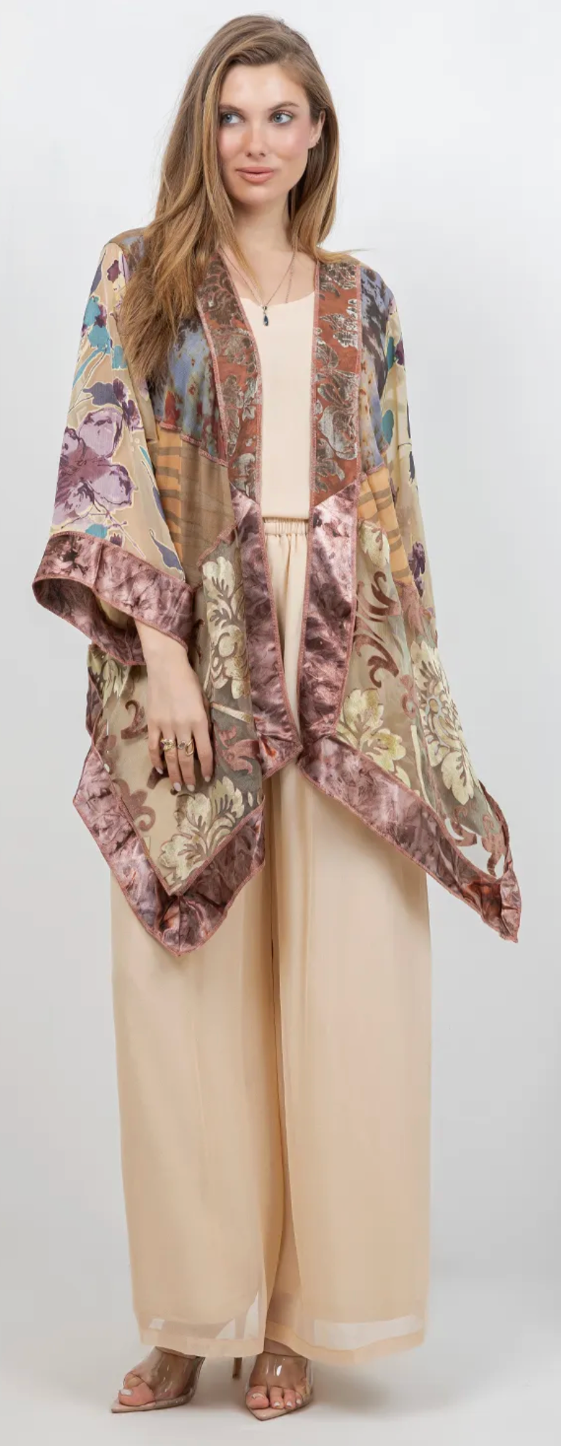 Siren Gallery Patchwork Kimono Jacket Sml-Med-Large-Xl