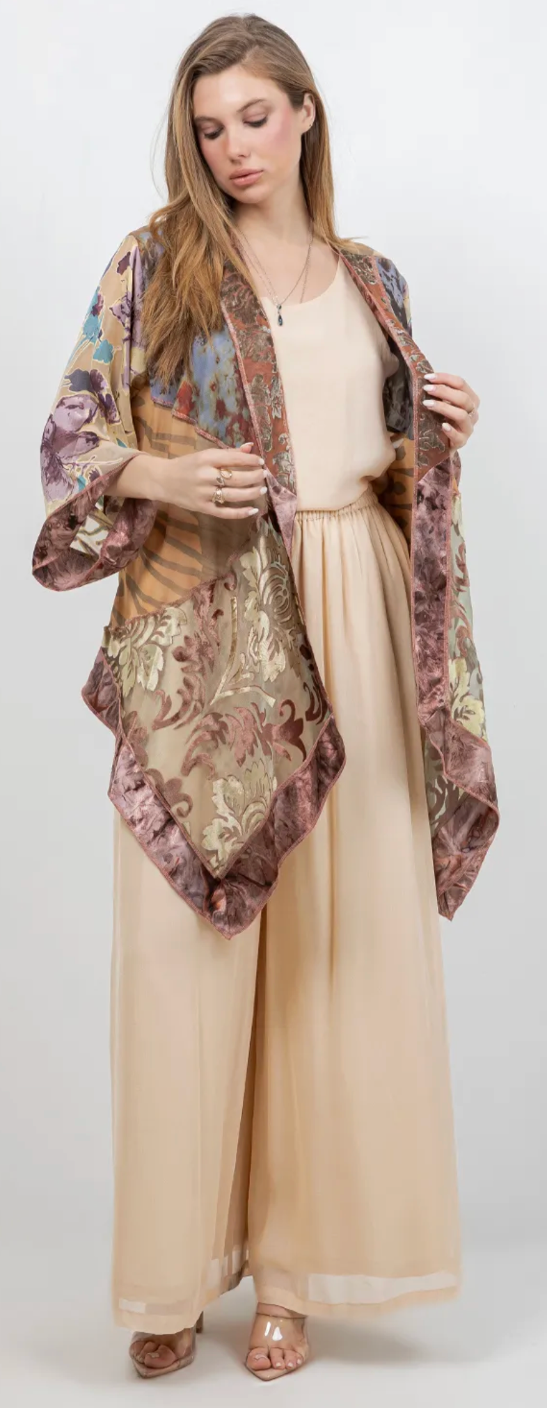 Siren Gallery Patchwork Kimono Jacket Sml-Med-Large-Xl