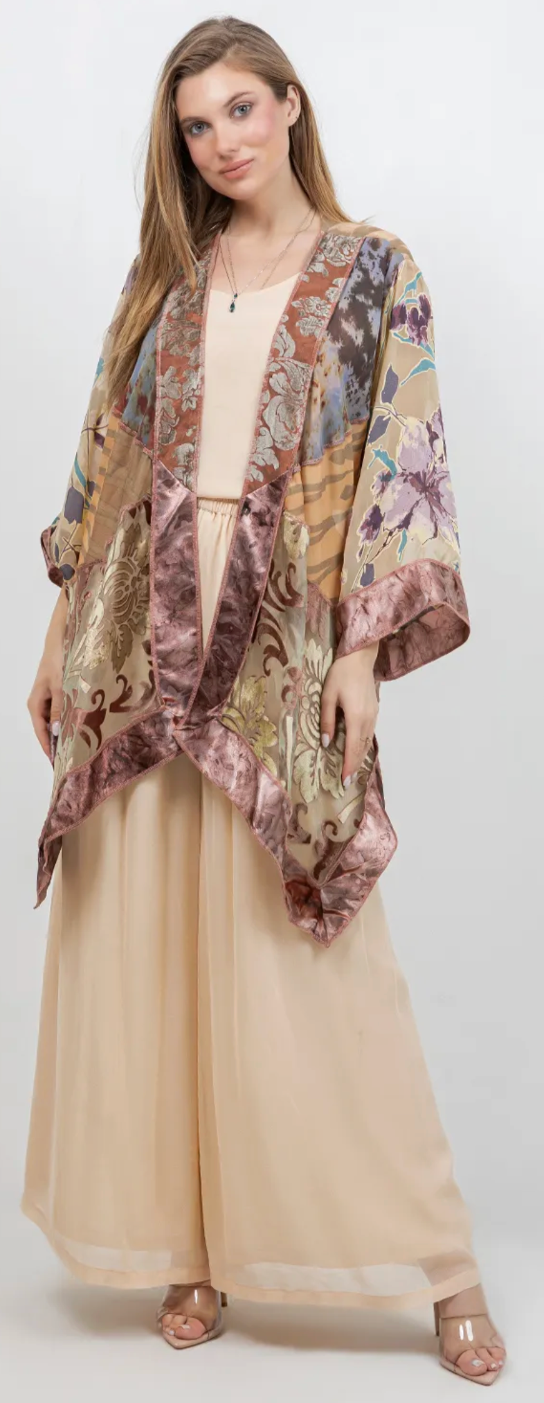 Siren Gallery Patchwork Kimono Jacket Sml-Med-Large-Xl