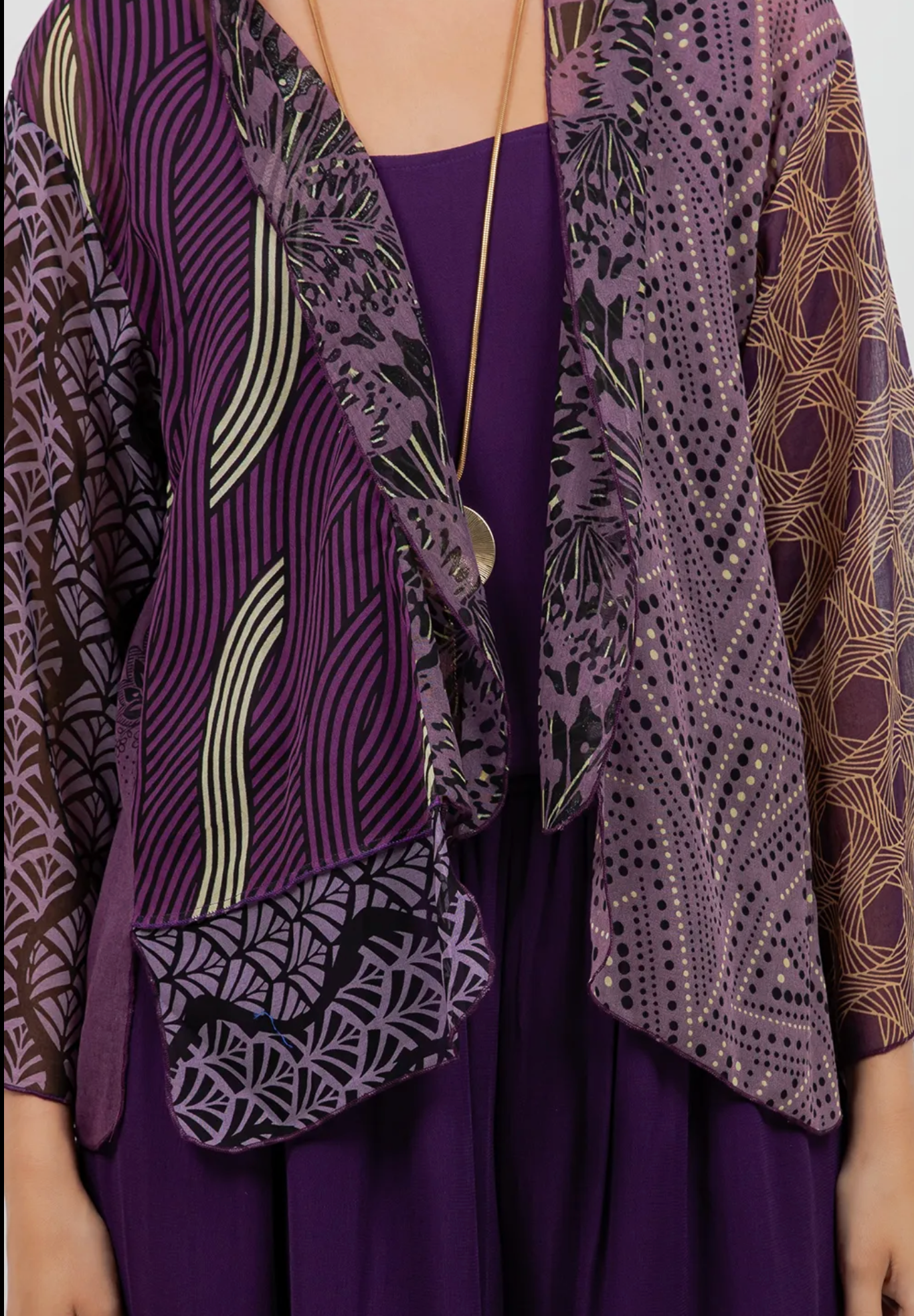 $66 OFF Jacket – Plum One Size Fits Small to 2X