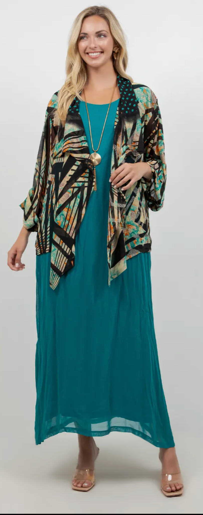When Escher Dreams Jacket Drape Sml-2x