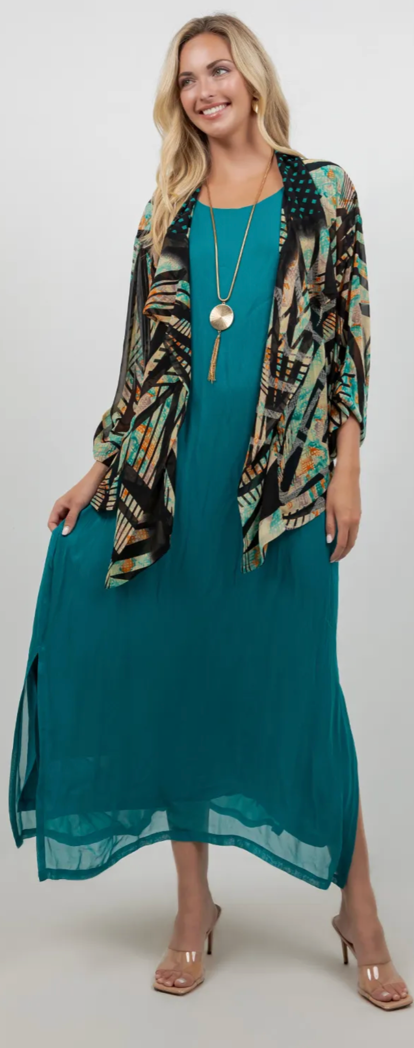 When Escher Dreams Jacket Drape Sml-2x