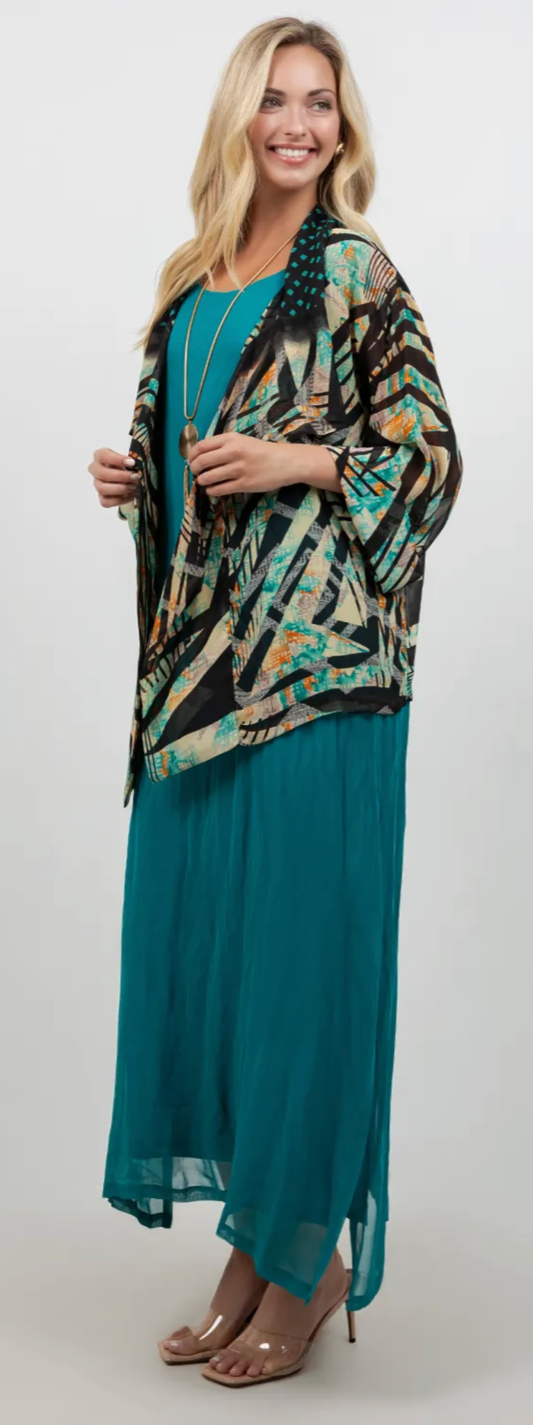 When Escher Dreams Jacket Drape Sml-2x