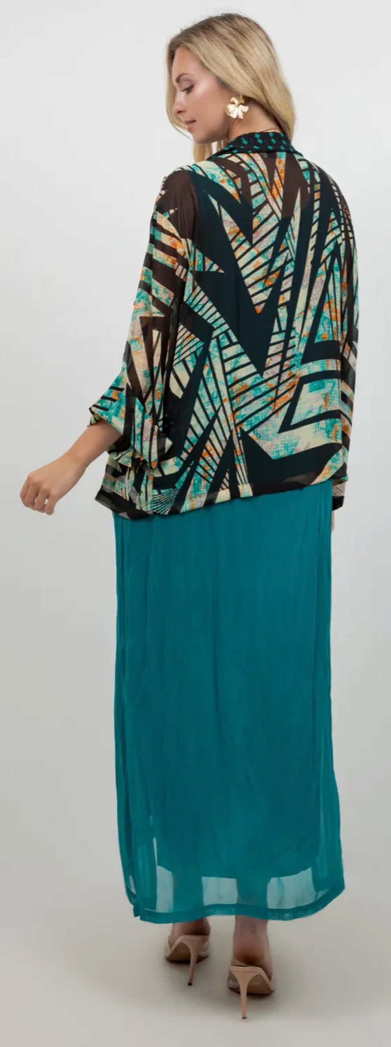 When Escher Dreams Jacket Drape Sml-2x