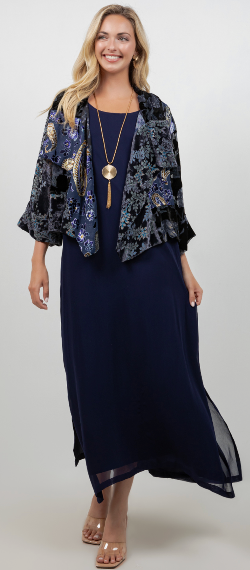 Evening Floral Boho Jacket