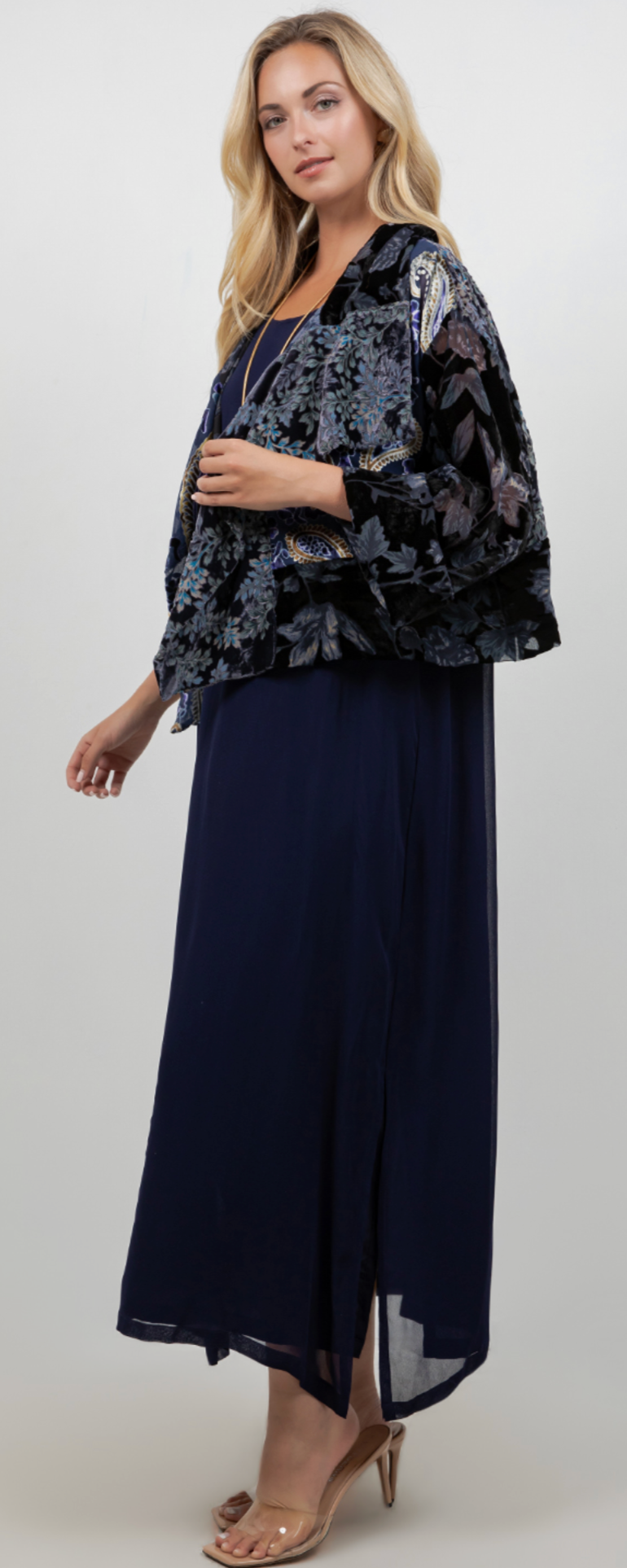 Evening Floral Boho Jacket