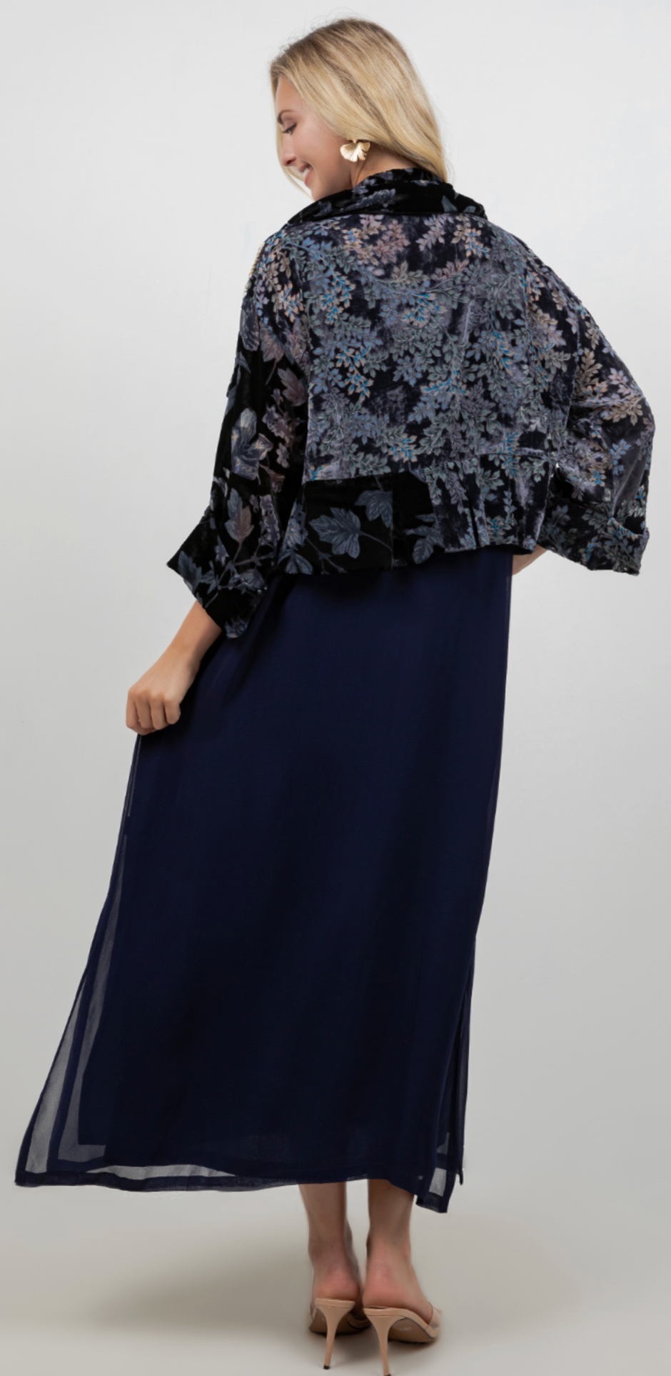 Evening Floral Boho Jacket