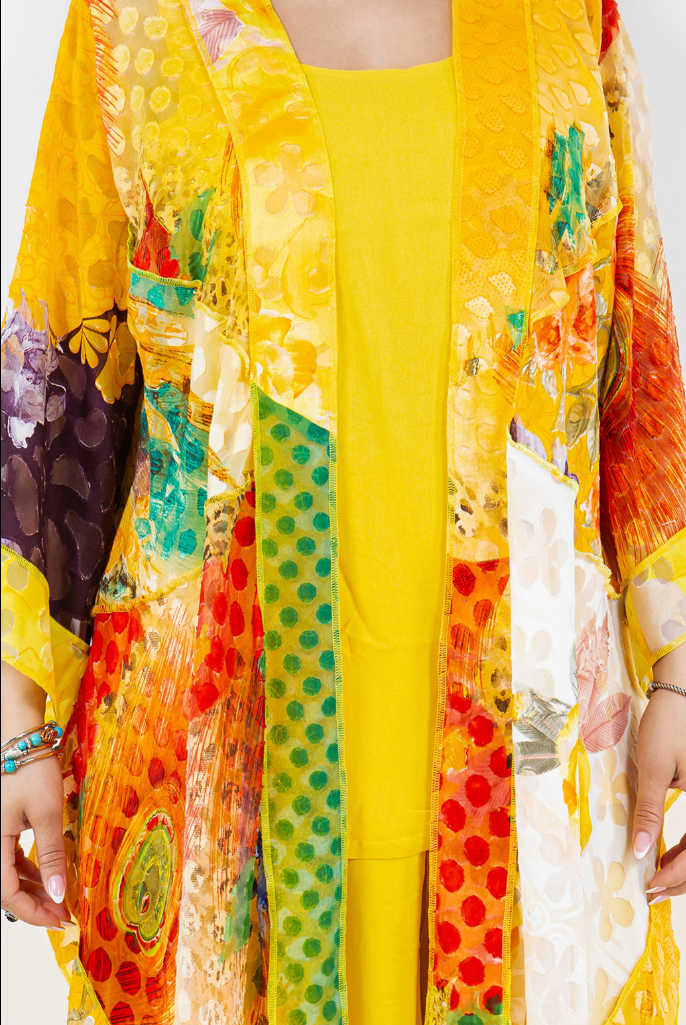 Golden Pavilons Kimono Jacket Sml-Med-Large-Xl-1x