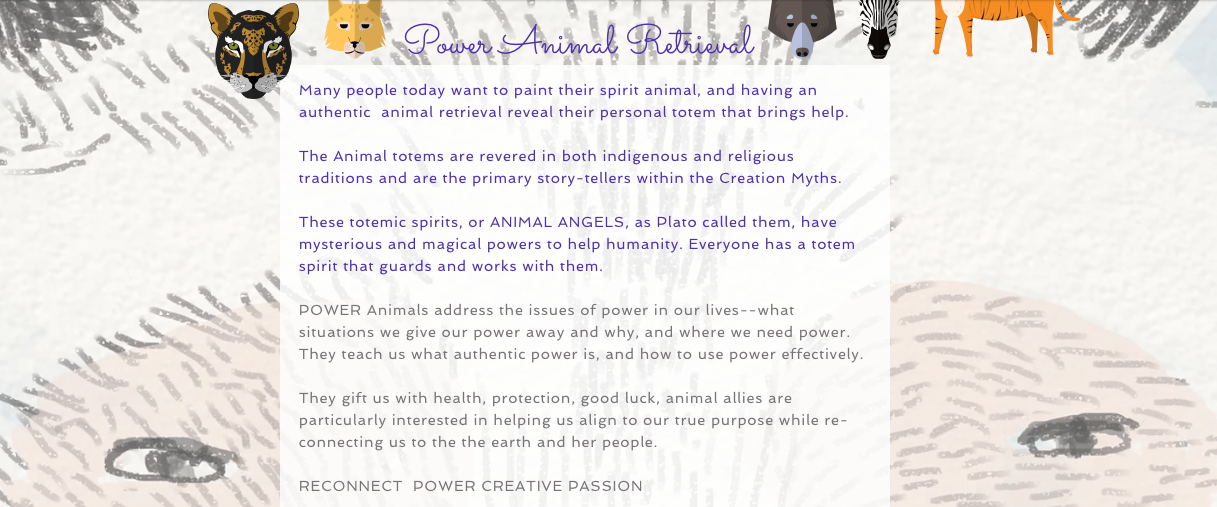 SOUL RETRIEVAL-POWER ANIMAL-INTEGRATION RITUAL LONG-DISTANCE HEALING