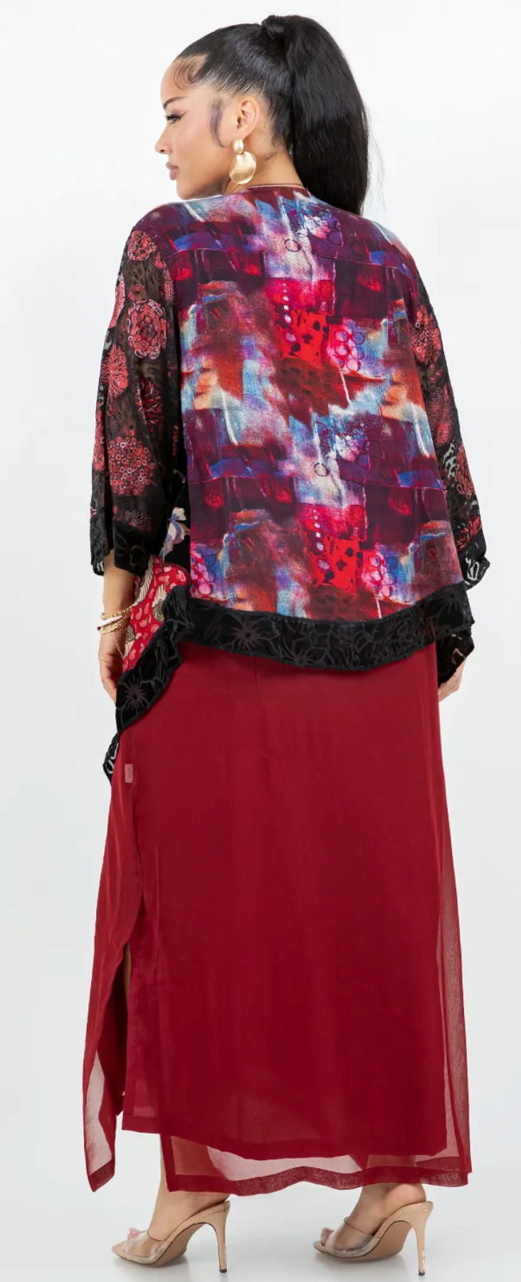 Sunheart Boho Unfold Your Wings Scarf Jacket Boho  Hippie Chic Sml-Large-xl-1x