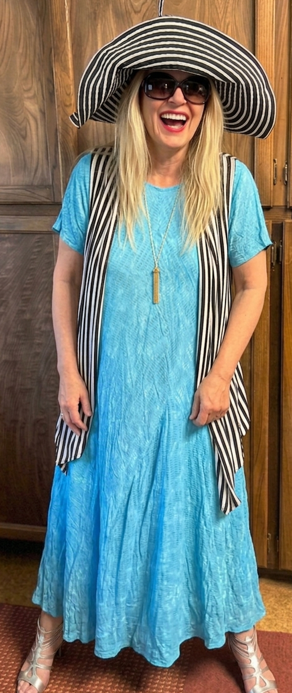 Sunheart  ooak S/Slv Batik Dress Boho Hippie Chic Resort Wear Sml-4x+