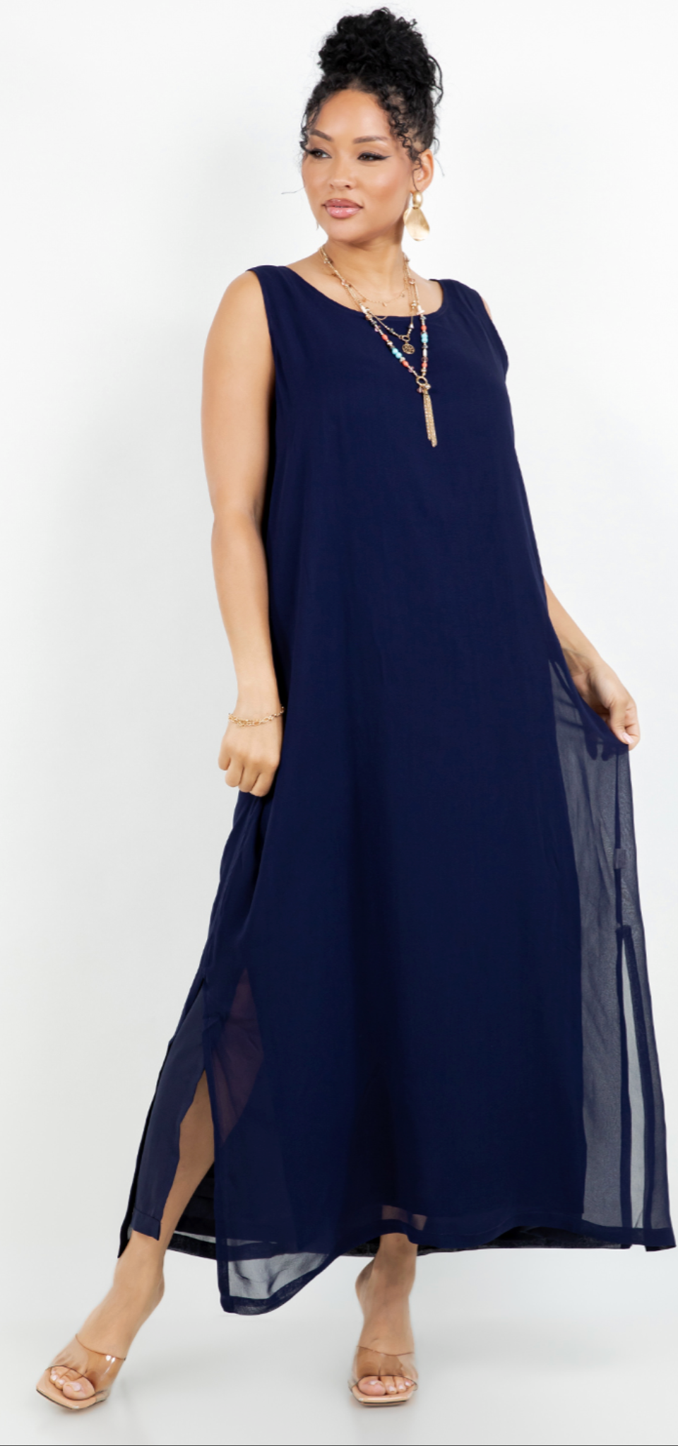 13 Colors Sunheart Tank Dress  Boho Hippie Chic Resort Wear Sml-2X
