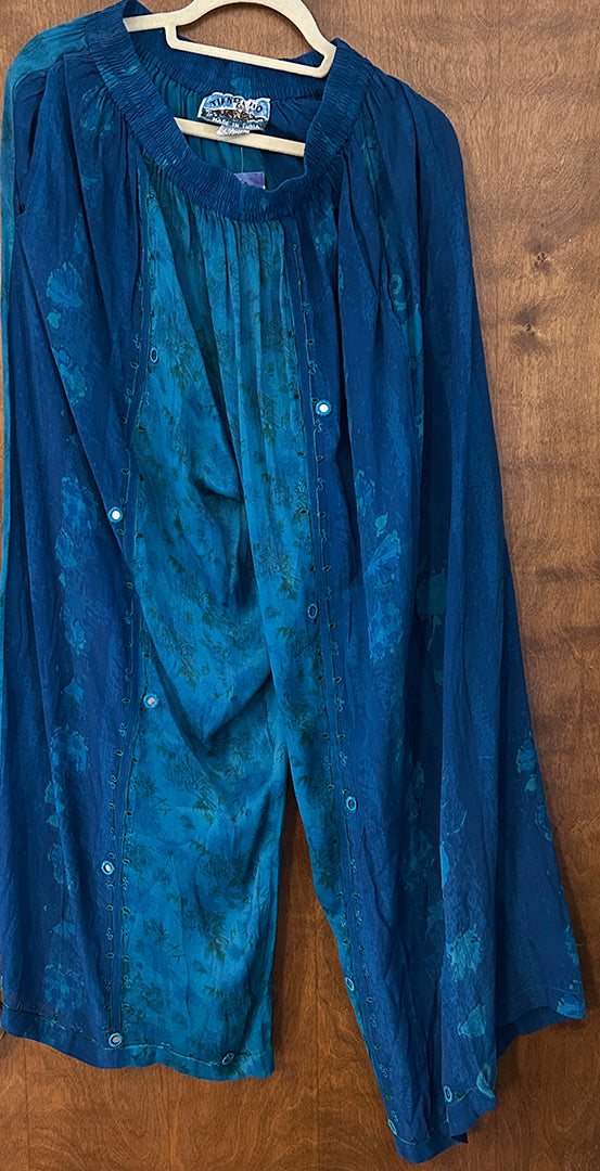 2 New Tienda ho Boho Pants Nothing-Matches Hippie Chic Resort Wear Sml-3x+ Wide Leg!