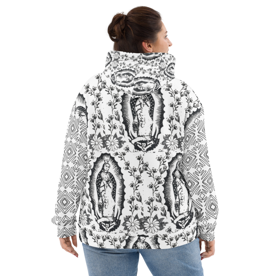 Guadalupe Sacred Folk Art Unisex Sweat Shirt