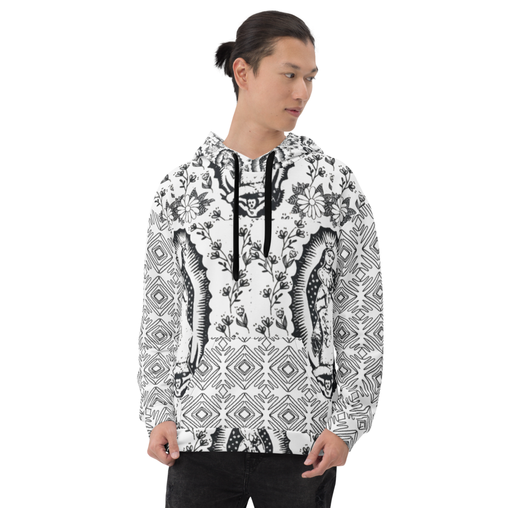 Guadalupe Sacred Folk Art Unisex Sweat Shirt