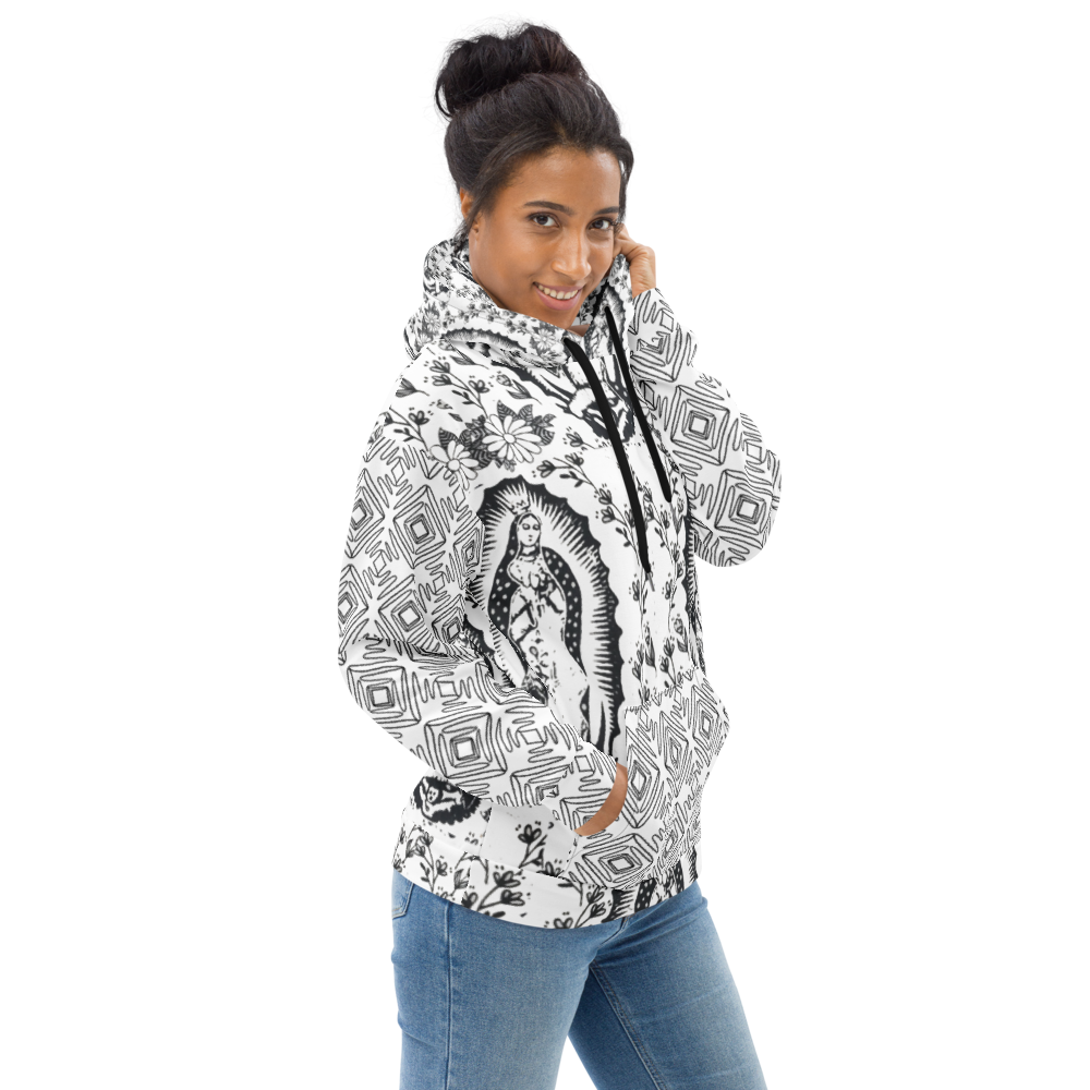 Guadalupe Sacred Folk Art Unisex Sweat Shirt