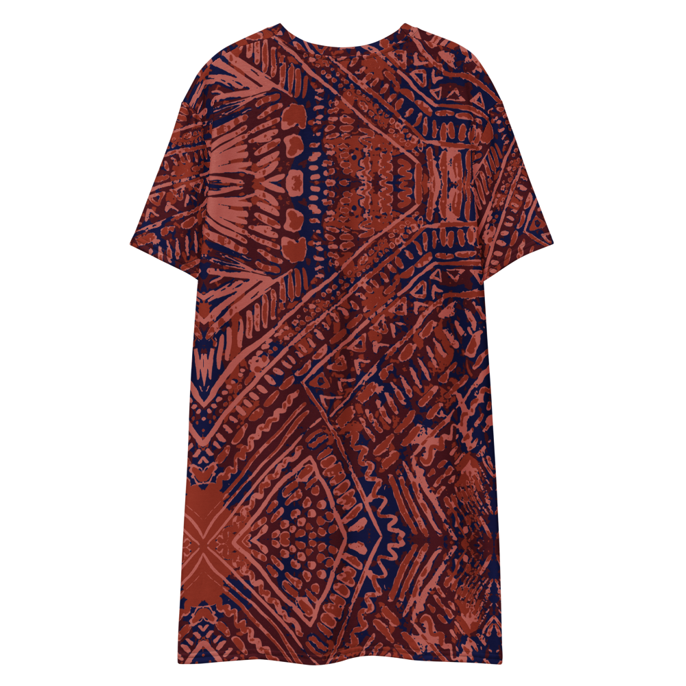 Red Desert Folk Art Tee Shirt Small to 6X