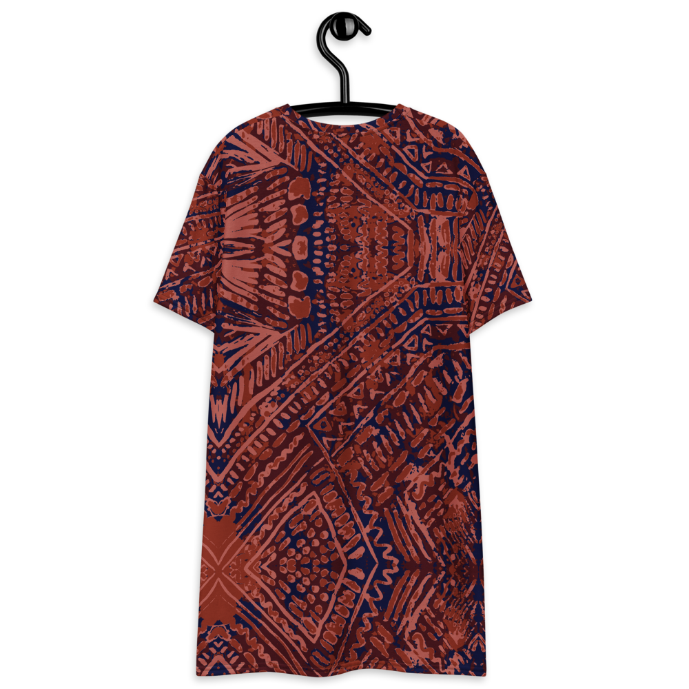 Red Desert Folk Art Tee Shirt Small to 6X