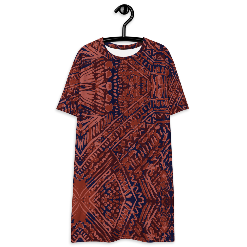 Red Desert Folk Art Tee Shirt Small to 6X