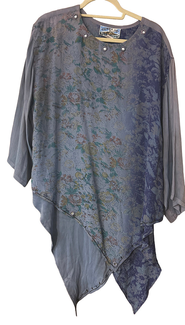 Tienda ho BJ27 2 Layer Tunic Top Sml-2x+