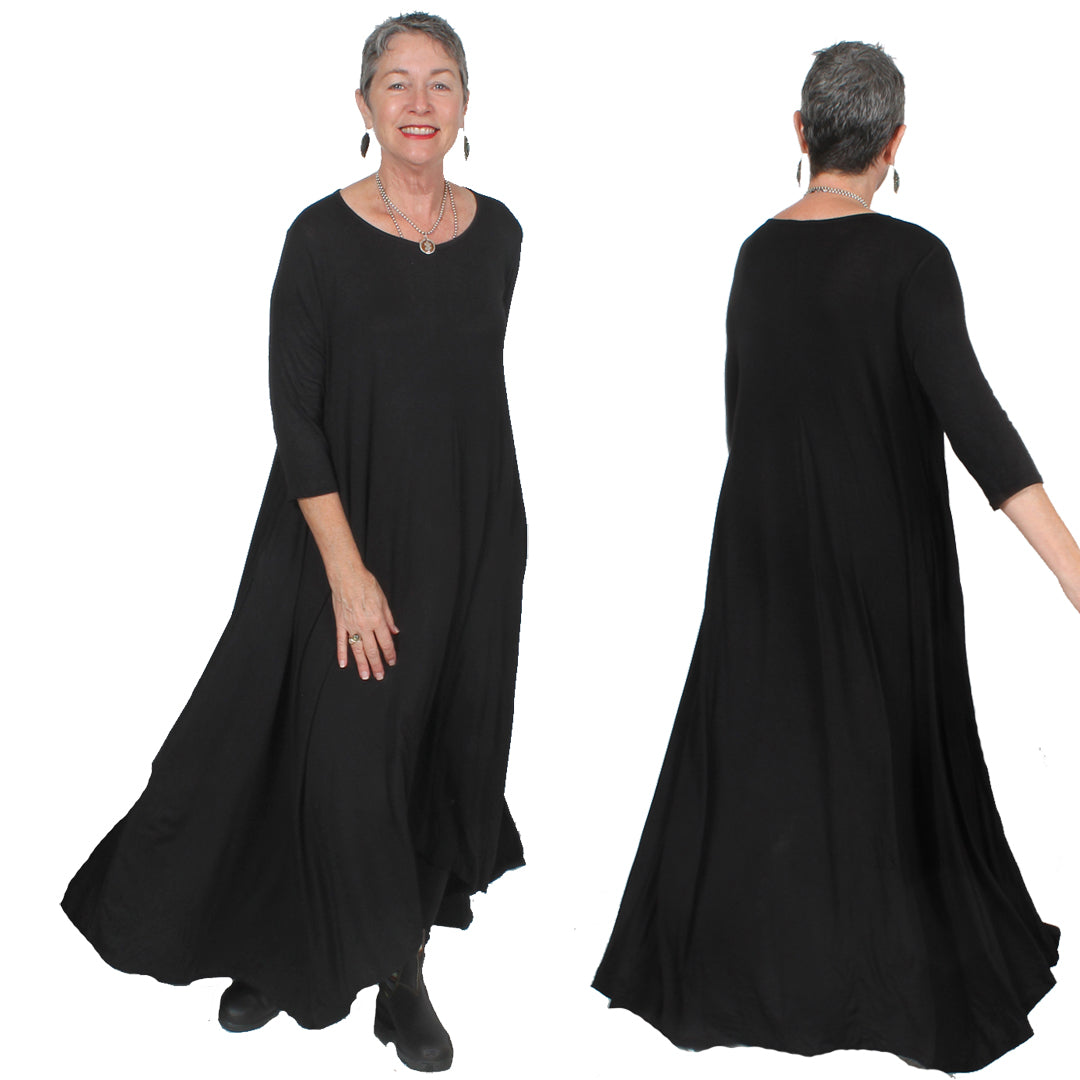 Sunheart High-Low Dress  Boho Hippie Chic Resort Wear Sml-5X