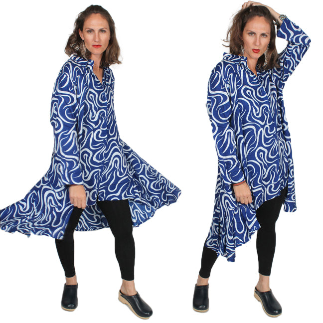 Sunheart Matisse Top Boho Hi-Low Resort Wear Lagenlook Sml-3x