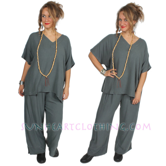 Tienda ho WHITE Roma Pant Vices & Spices Moroccan Cotton Boho Hippic Chic Sml-2x
