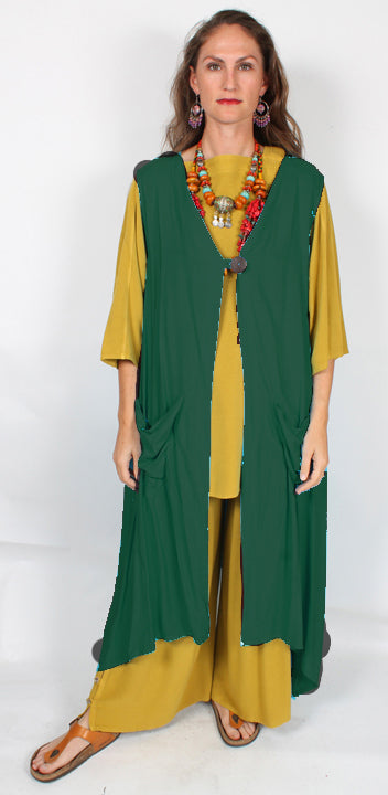 SunHeart Naples Jacket Boho Resort Wear Plus Sml-3x
