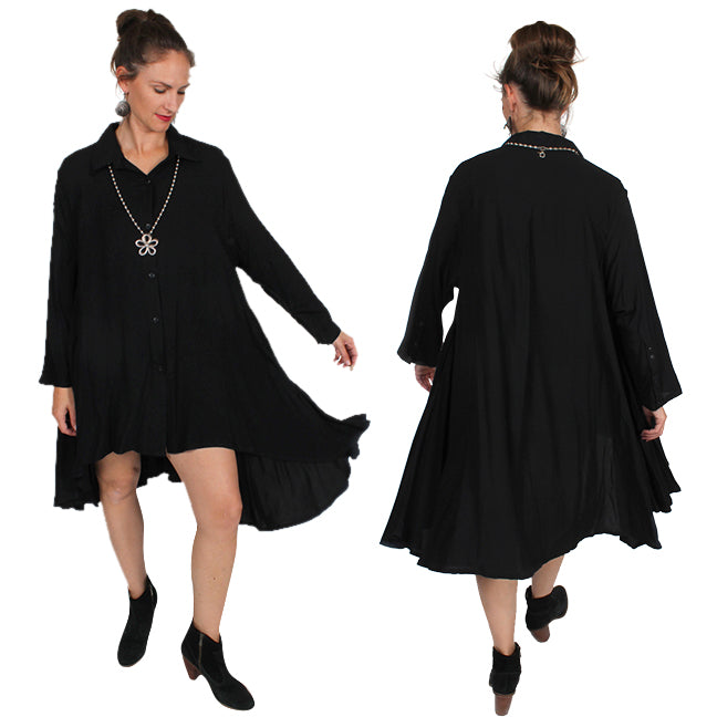 Sunheart Matisse Top Boho Hi-Low Resort Wear Lagenlook Sml-3x