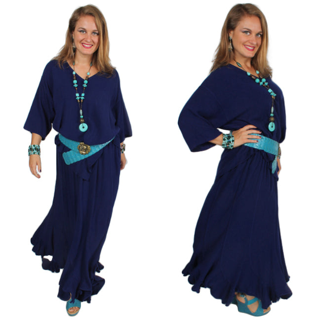 Tienda Ho Spiral Switch Skirt Moroccan Cotton Sml-2x