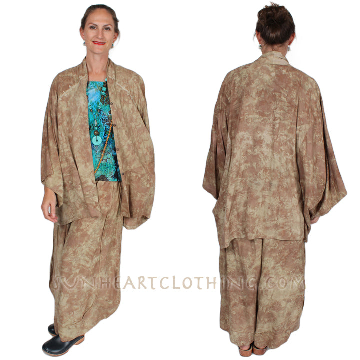 Sunheart Over-Size Tamerlane Jacket Hippie Chic Plus Resort Wear Plus Sml-8x