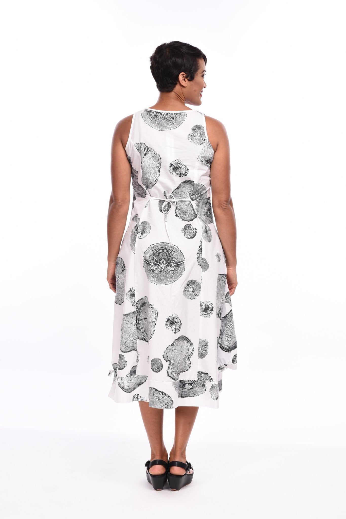 Tulip Cotton Linen Tank Dress Boho Hippie Chic Women's Wear