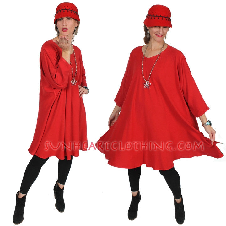 Dairi Fashions Plus Chenela Top or Dress Moroccan Cotton Sml-8x