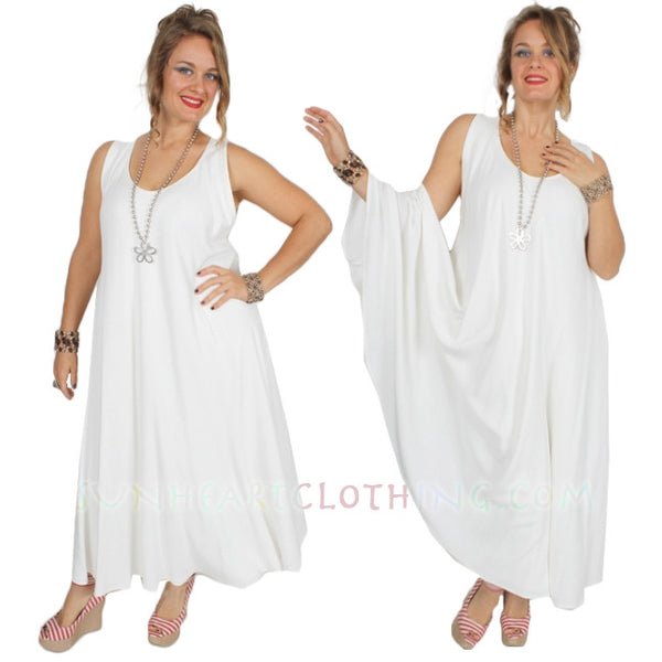Dairi Bangladesh Moroccan Cotton Magic tank Dress 2 Layers. Boho ...