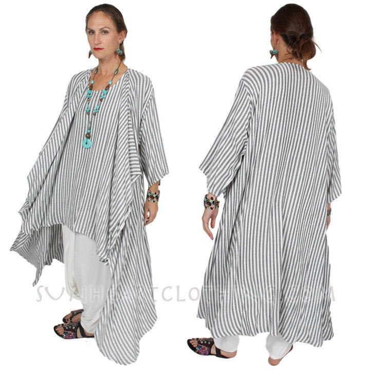 Sunheart Lemonbalm Gandourah Top & Coat In-One Sml-6x+